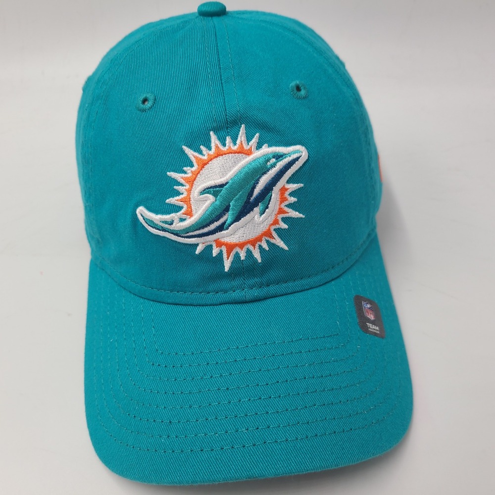 Miami Dolphins Hat Strapback New Era 9Twenty Aqua Orange NFL‎ Football Logo Men